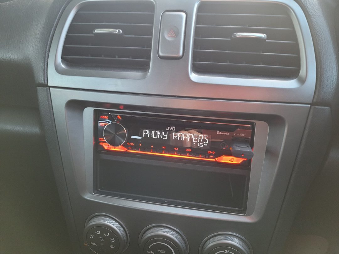 Installing a new car stereo into your Subaru Impreza